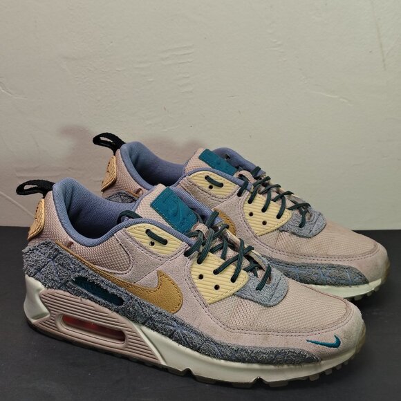 Nike Air Max DM6438-292 Womens Size 7.5 90 SE Fossil Stone Ashen Slate Coconut - Picture 1 of 11